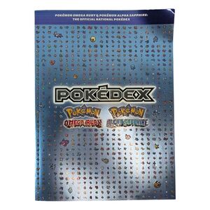 Pokémon Omega Ruby Alpha Sapphire Official National Pokédex Guide